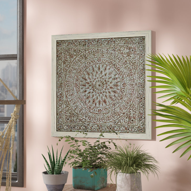 Mistana™ Medallion Metal Wood Wall Décor & Reviews Wayfair